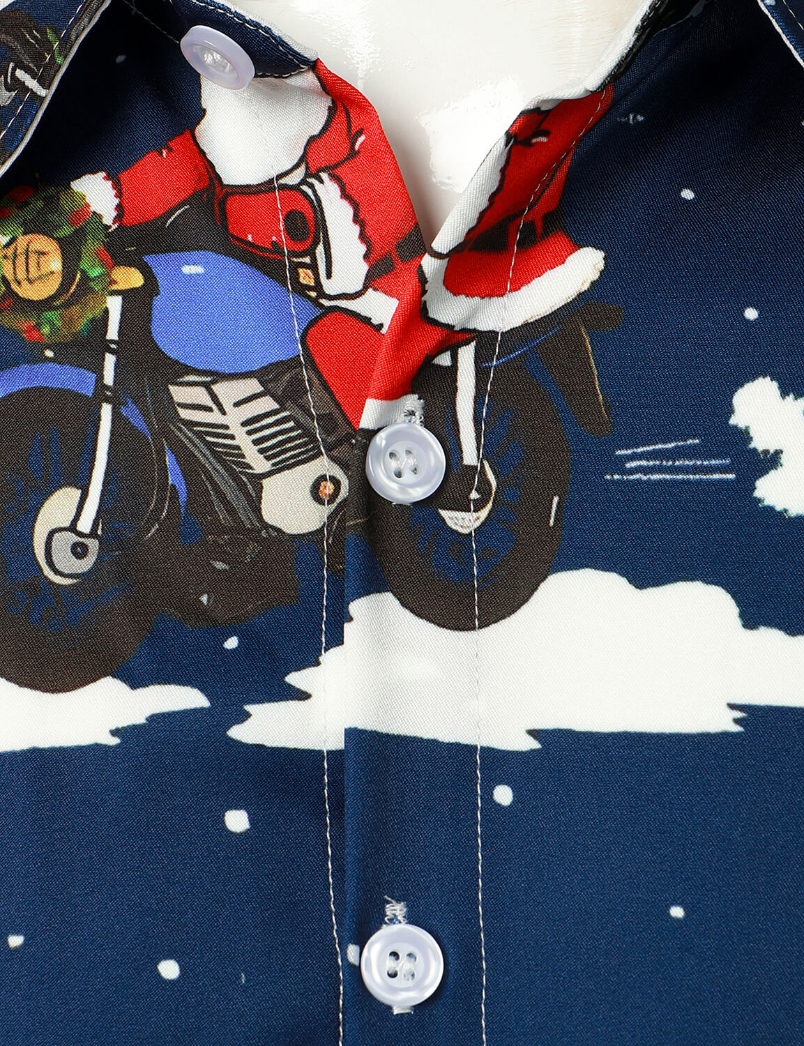 Herre Jul Mønster Juletregens Skjorte