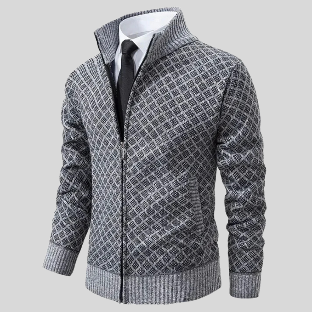 William™ | Elegant Strikket Cardigan