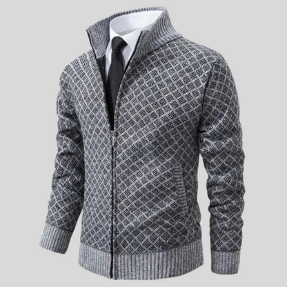 William™ | Elegant Strikket Cardigan