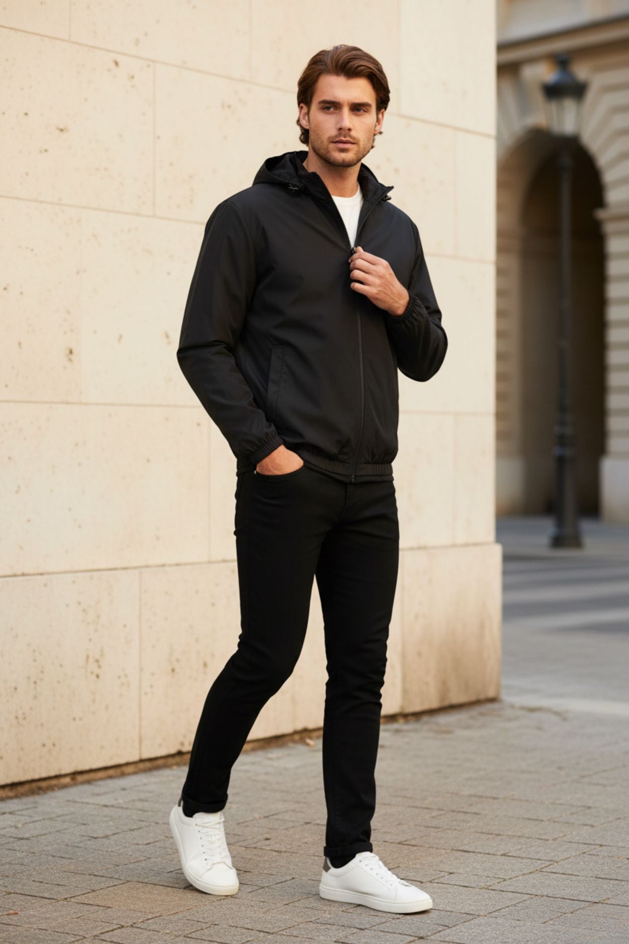 Axton-jakken | Premium ullblanding