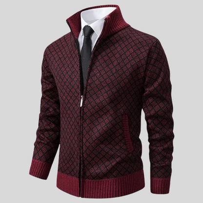 William™ | Elegant Strikket Cardigan