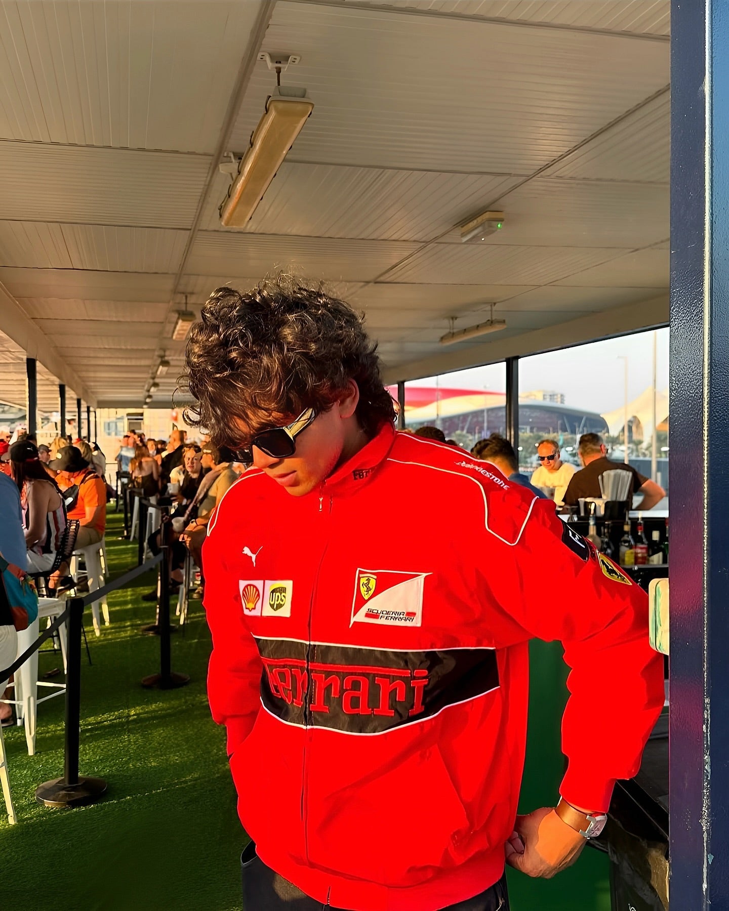 Vintage 90-talls Scuderia-jakke