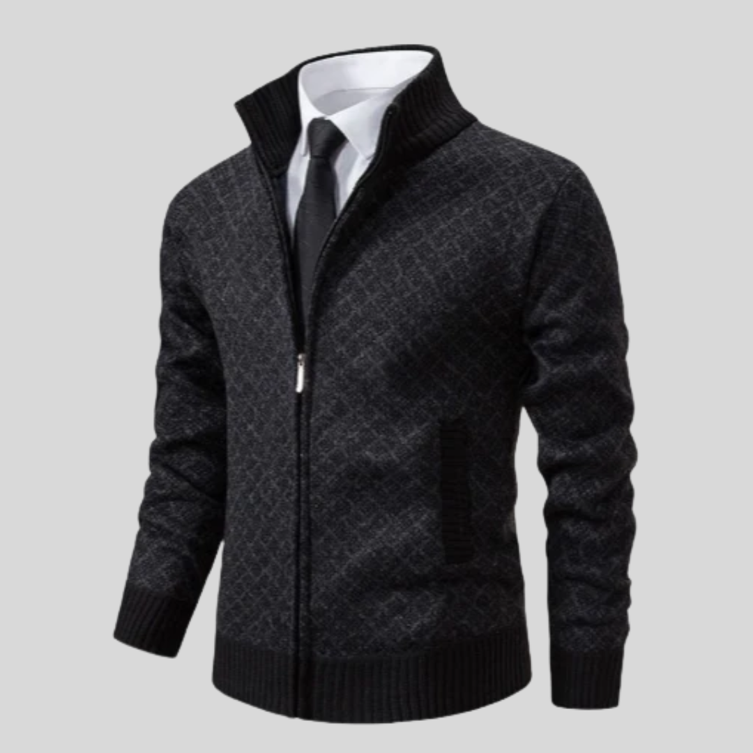 William™ | Elegant Strikket Cardigan