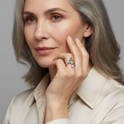 Rose™ - Ring med ikon av hund