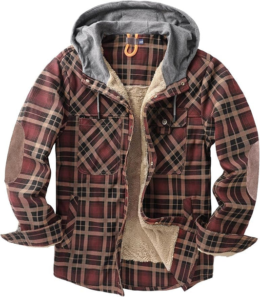 Mr.Stream | Sherpa-foringet hettejakke