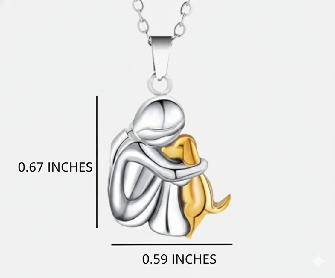 Olivia™ - Halsband med hundformad hänge