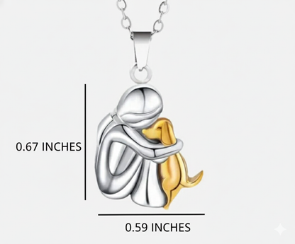 Olivia™ - Halsband med hundformad hänge