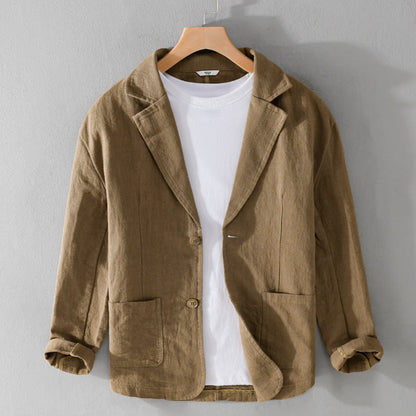 Leandro | Classic Linen Jacket