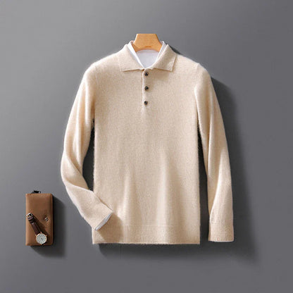 Belford | Cashmere Polo Sweater