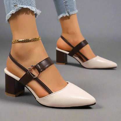 Elvira | Henley Leather Heels
