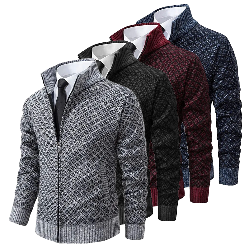 William™ | Elegant Strikket Cardigan