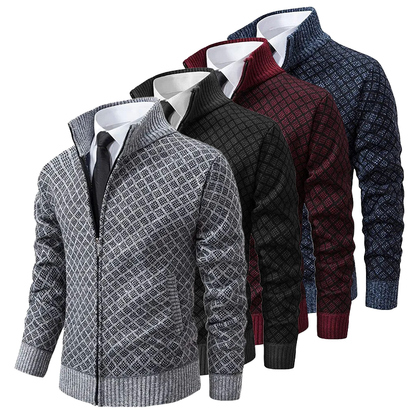 William™ | Elegant Strikket Cardigan