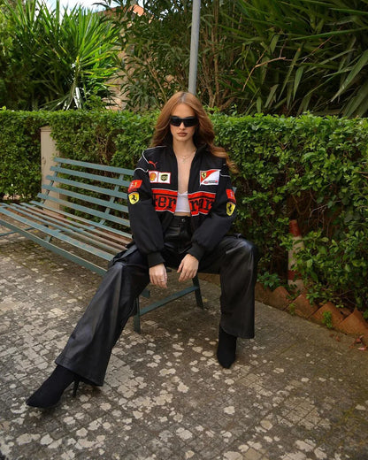 Vintage 90-talls Scuderia-jakke